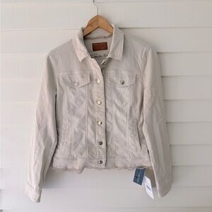 Marc Cain Denim Women's Jacket Lace Trim NWT